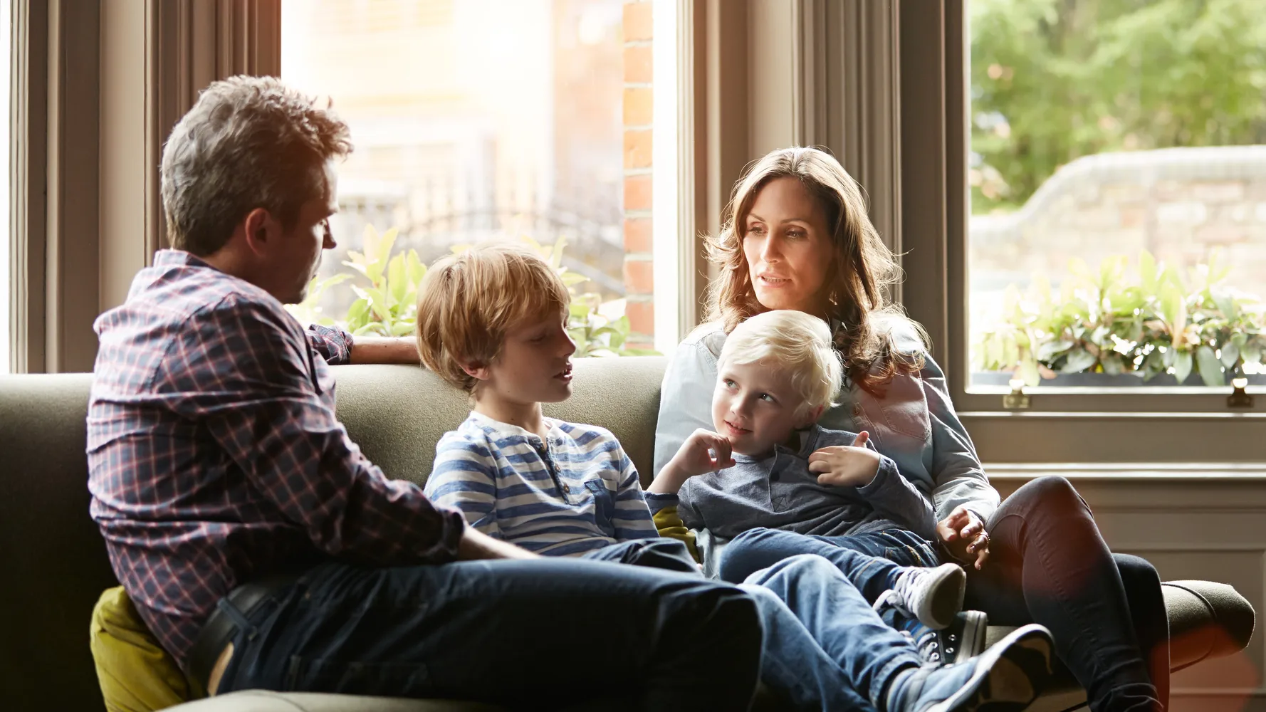 Talking to kids about divorce